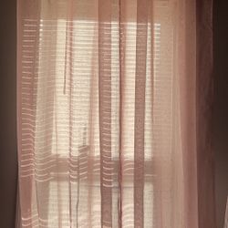 Pink Curtains