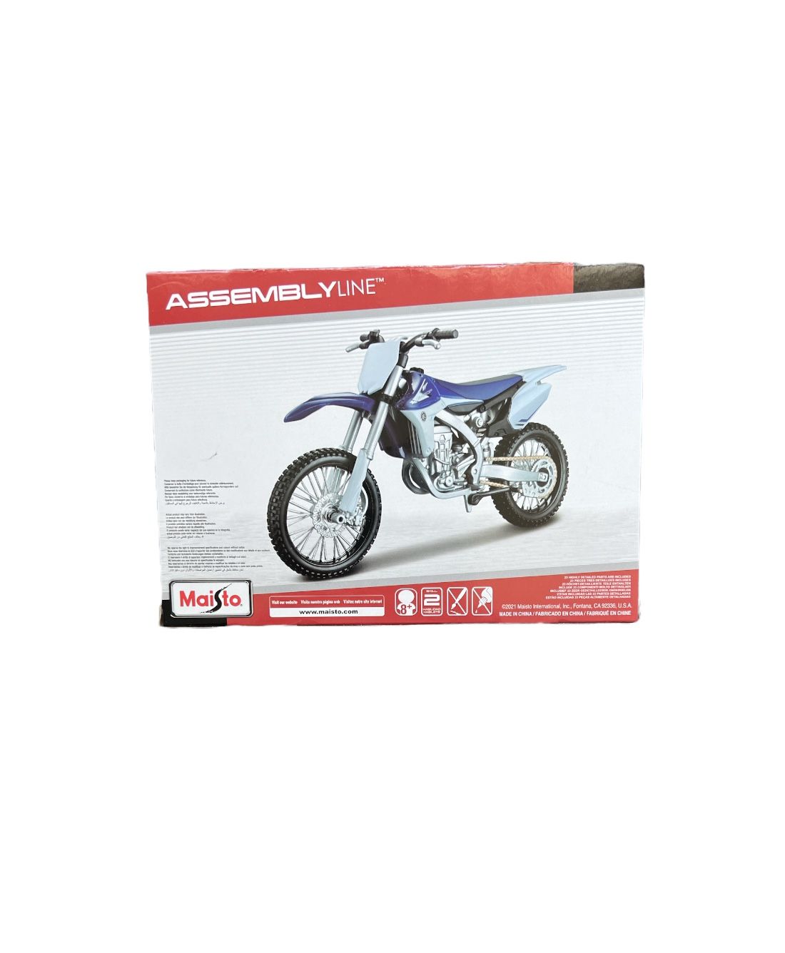 Maisto assembly sales line dirt bike