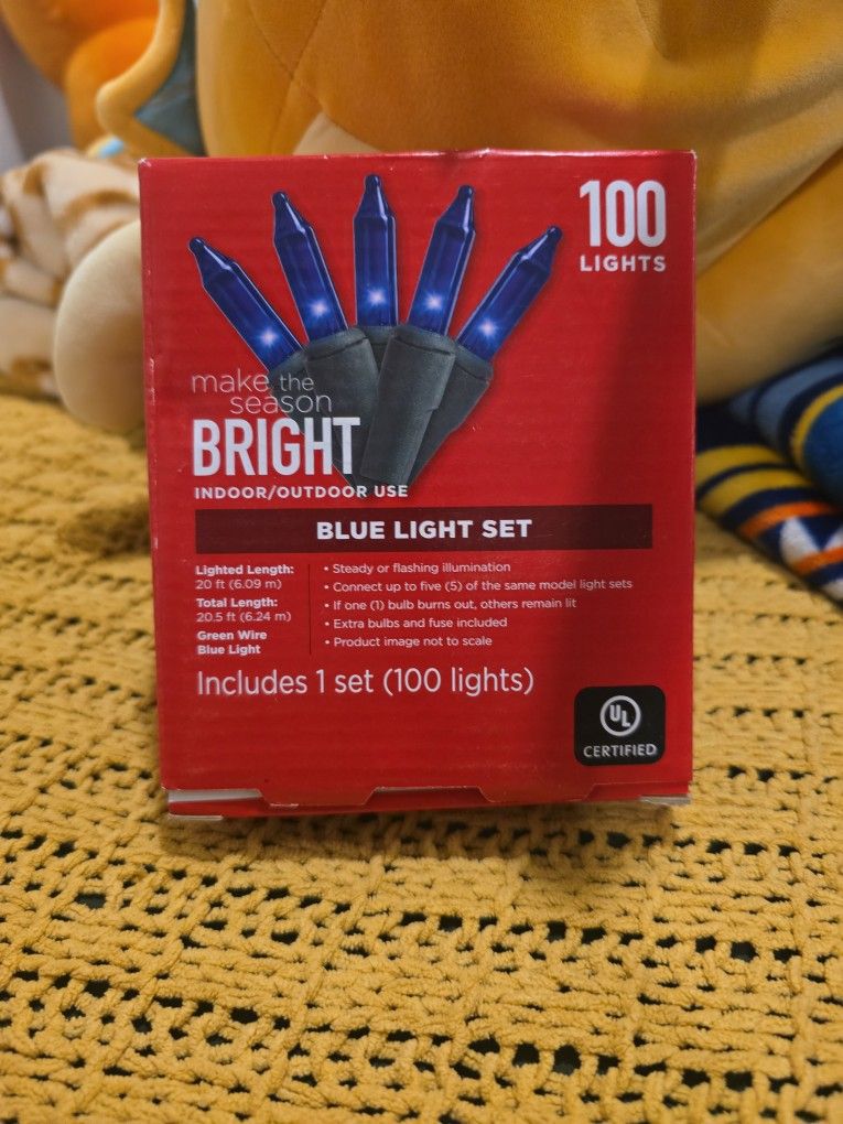 Christmas String Lights - Juego De Luces Navideñas De Cadena