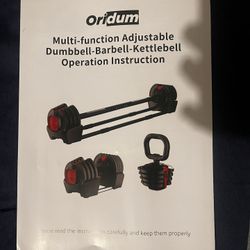 Adjustable Dumbbell Set (1 Open 1 Sealed)