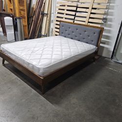 Queen Bed And Mattress