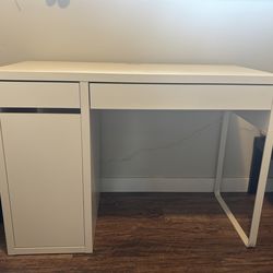 White desk