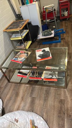 Glass top Coffee table