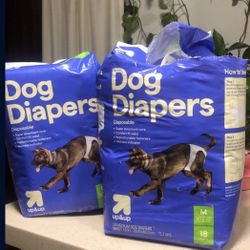 Dog Diapers New   Size Medium 