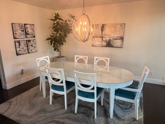 Table, Chairs & China Cabinet
