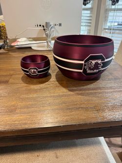 South Carolina Gamecocks Bowl Set of 2