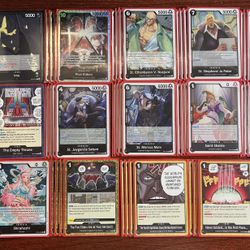 One Piece TCG - Black Imu Deck - All Cards Mint/NM