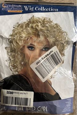 Bad Girl blond wig