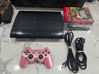 Playstation 3 Super Slim 500GB with 5 Games