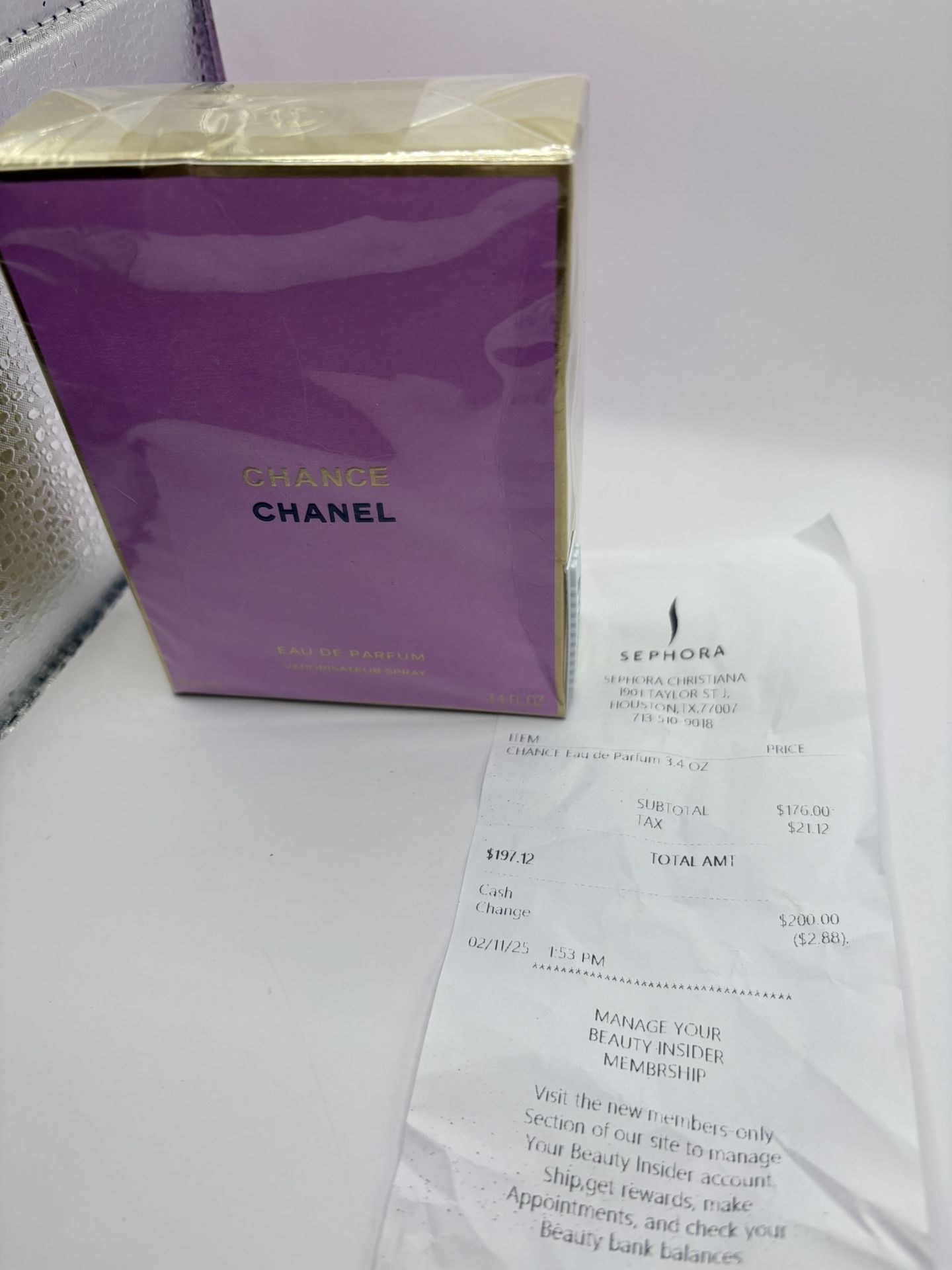 CHANCE Eau de Parfum 3.4 Oz