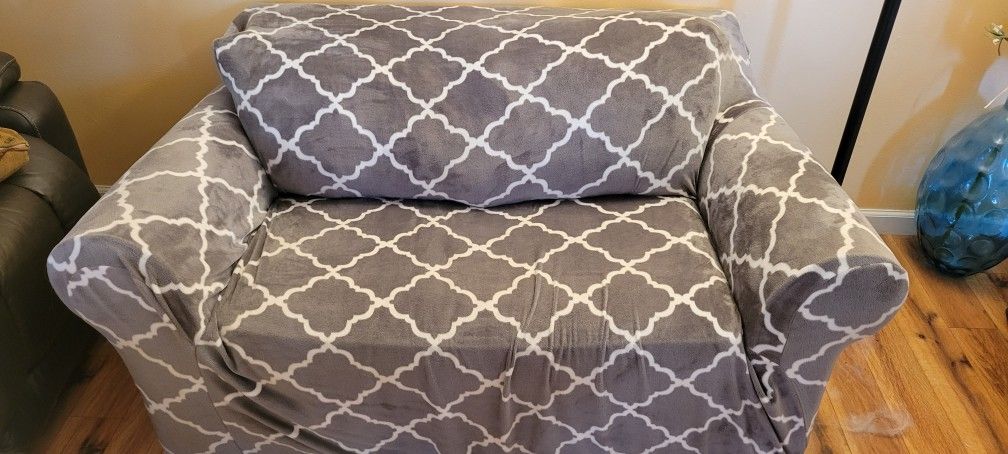 Couch With Pull Out Twin Bed And Cover