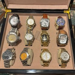 Many Different Brand Style Watches