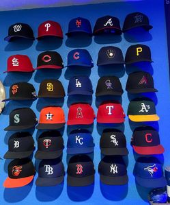 New Era hats 30 major league collection size 7 1/8