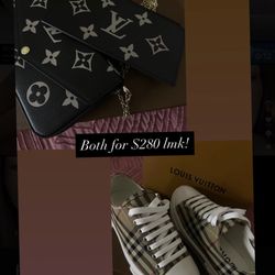Lv Bag Burberry Shoes 