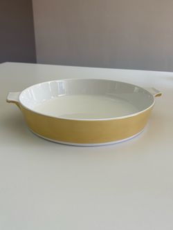 Vintage Corning Ware Yellow 10" Skillet B-10-B (No Lid)