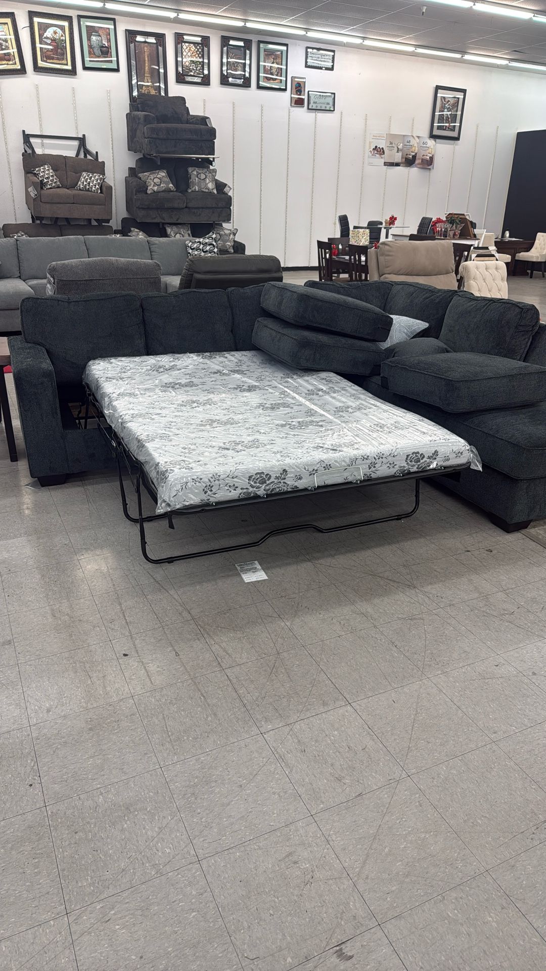 Ashley Altari Sleeper Sectional 