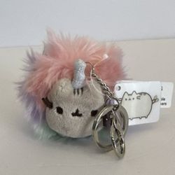 Pusheenicorn Pusheen Unicorn 4" Plush Poof Keychain