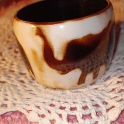 Chunky 3 Elephant Boho Bangle Bracelet 