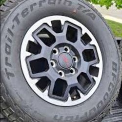 Toyota Tundra Rims Tacoma Wheels 4Runner Sequoia Land Cruiser FJ Cruiser TRD Pro Style Rims 