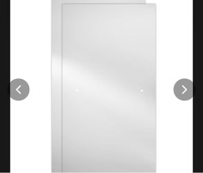 Delta 29-3/4 in. X 67-3/4 in. X 1/4 in. (6mm) Frameless Sliding Shower Door Glass Panels in Frosted (for 50-60 in. Doors)