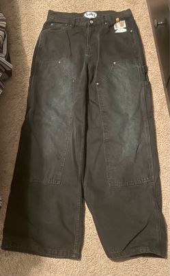 Black Oversized Jeans