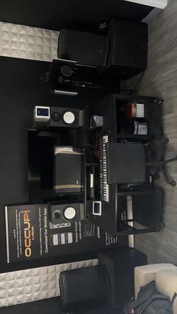 Recording Studio or media room show￼
