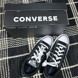 Converse All Star Adult Street Ox Low Top Sneakers - Black M 6 W 8