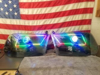 Dodge ram halo headlights