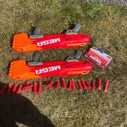 Mega Twinshock Nerf Guns