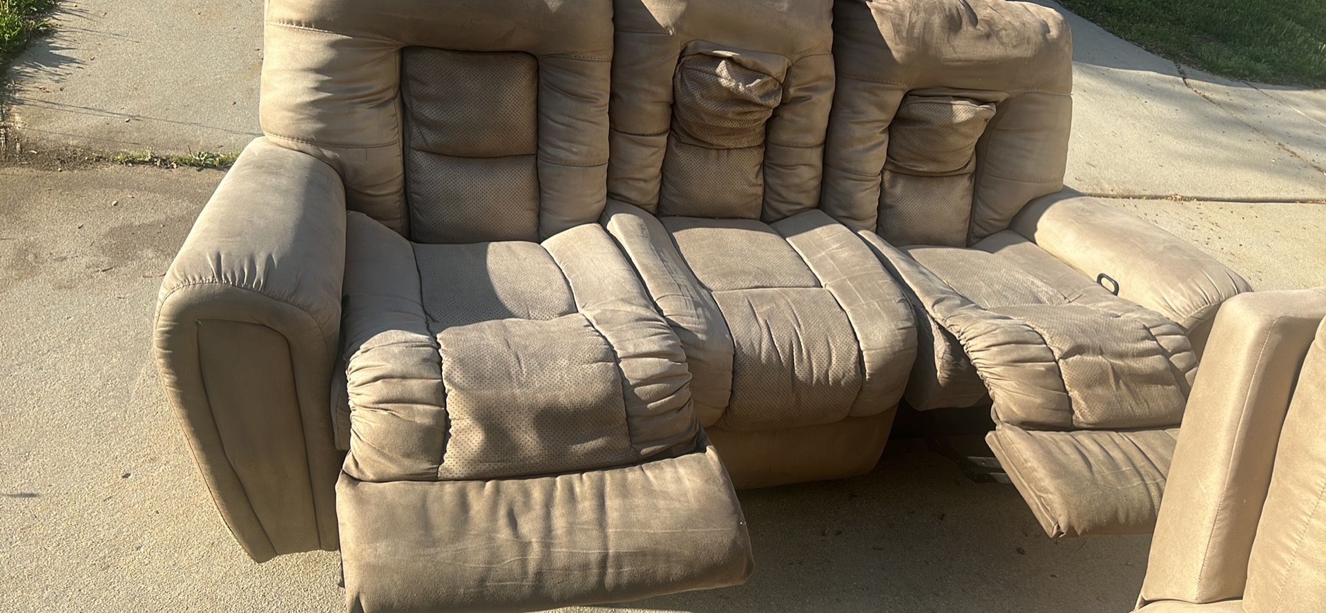 2 Recliner Couches