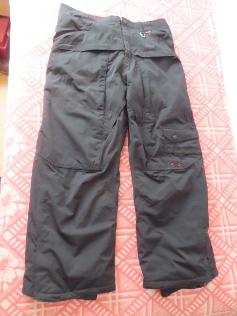 OAKLEY Men’s Nitro Fuel 2 Ski Snowboard Pants black Size XL (Waist 39”)