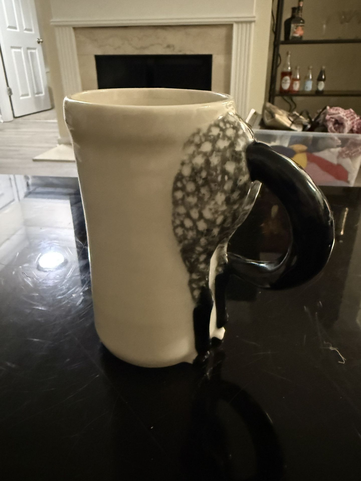 Horse Butt Rear End Tail Mug by Happy Appy Valley Studio Ohio - Diane 1997