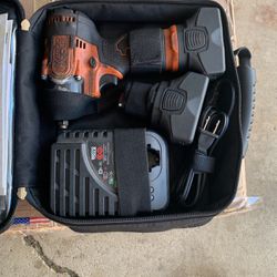 Matco 3/8 Impact With 2 Batteries, Charger And Case