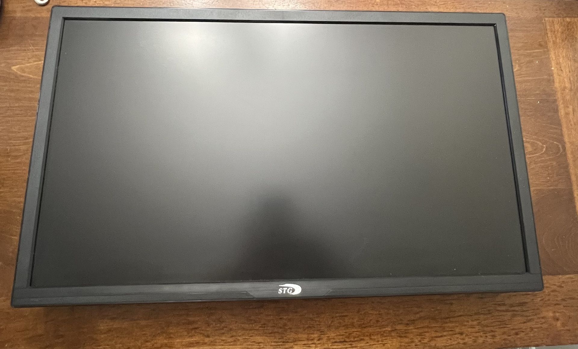 STG Gaming Monitor, Full Size Gaming Keyboard, and Gaming Mouse