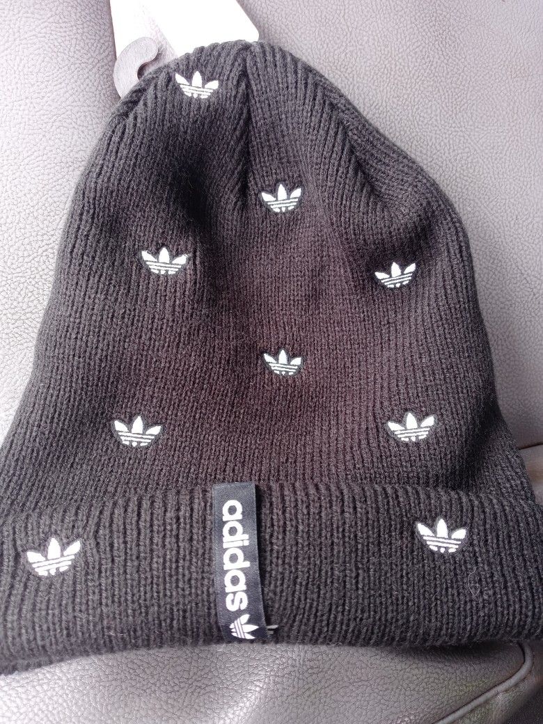 Adidas Beanie All Over Logo New