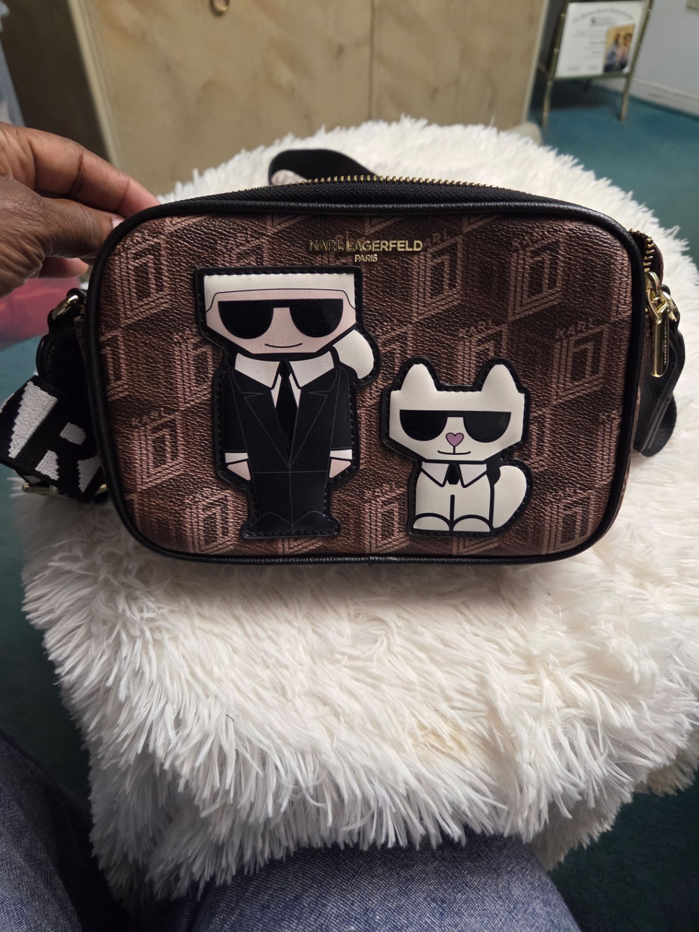 NWOT Karl Lagerfeld crossbody
