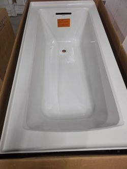 Kohler Archer 1946 RA 60 x 30" right drain bathtub