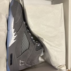 Jordan 5 wolf grey 10.5