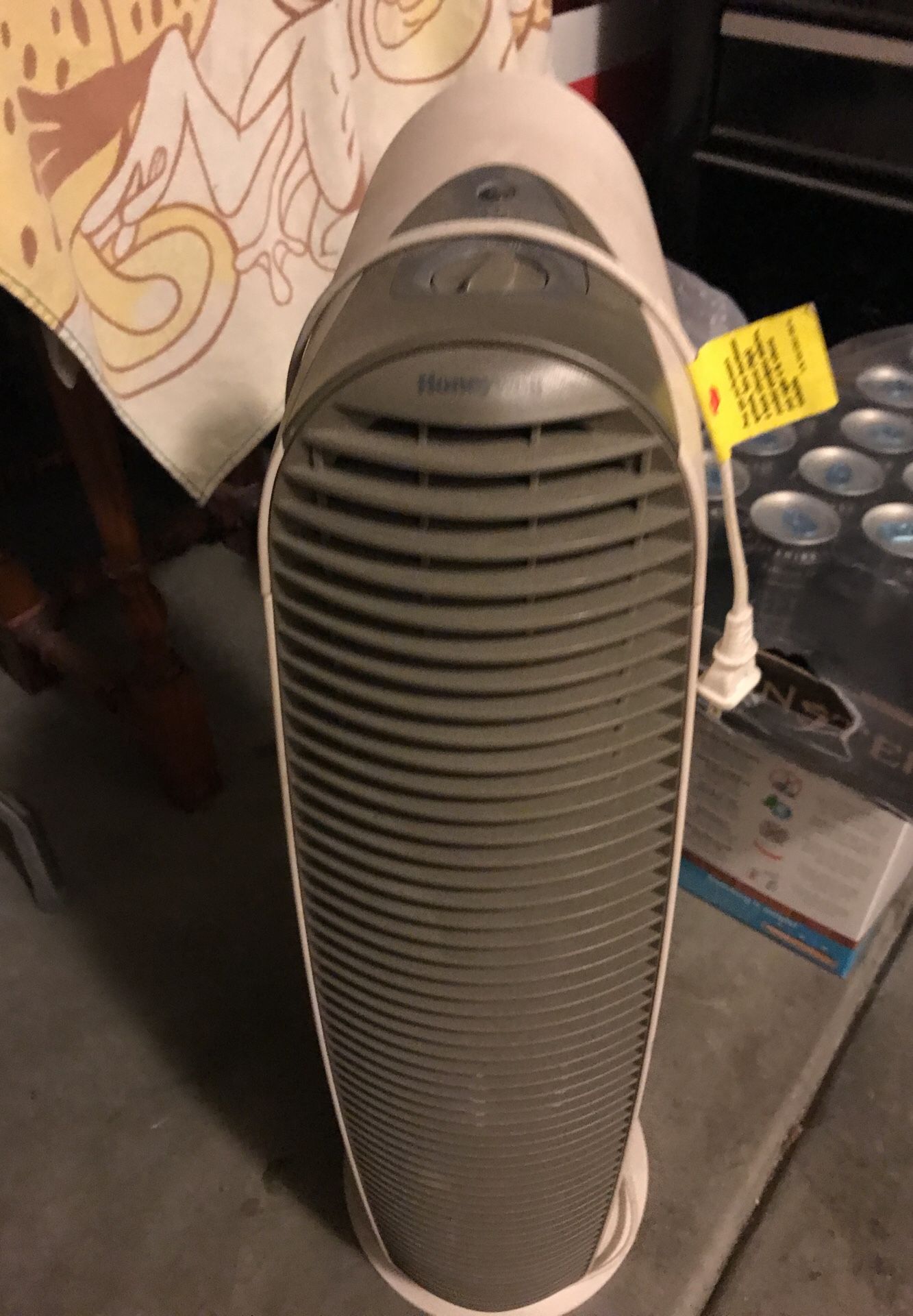 Honeywell HEPAClean tower air purifiers. With instruction book