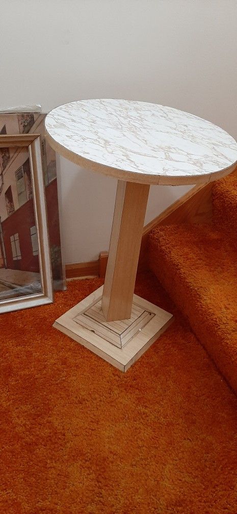 Vintage Formica tabletop plant stand