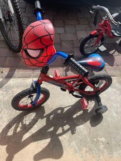 spider-man. bike 