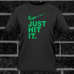 Just Hit It Shirt - Black