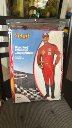 Racing Champ Suit Costume NEW L/XL