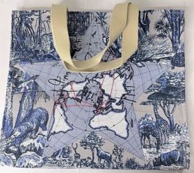 DIOR “around the world” Large Tote