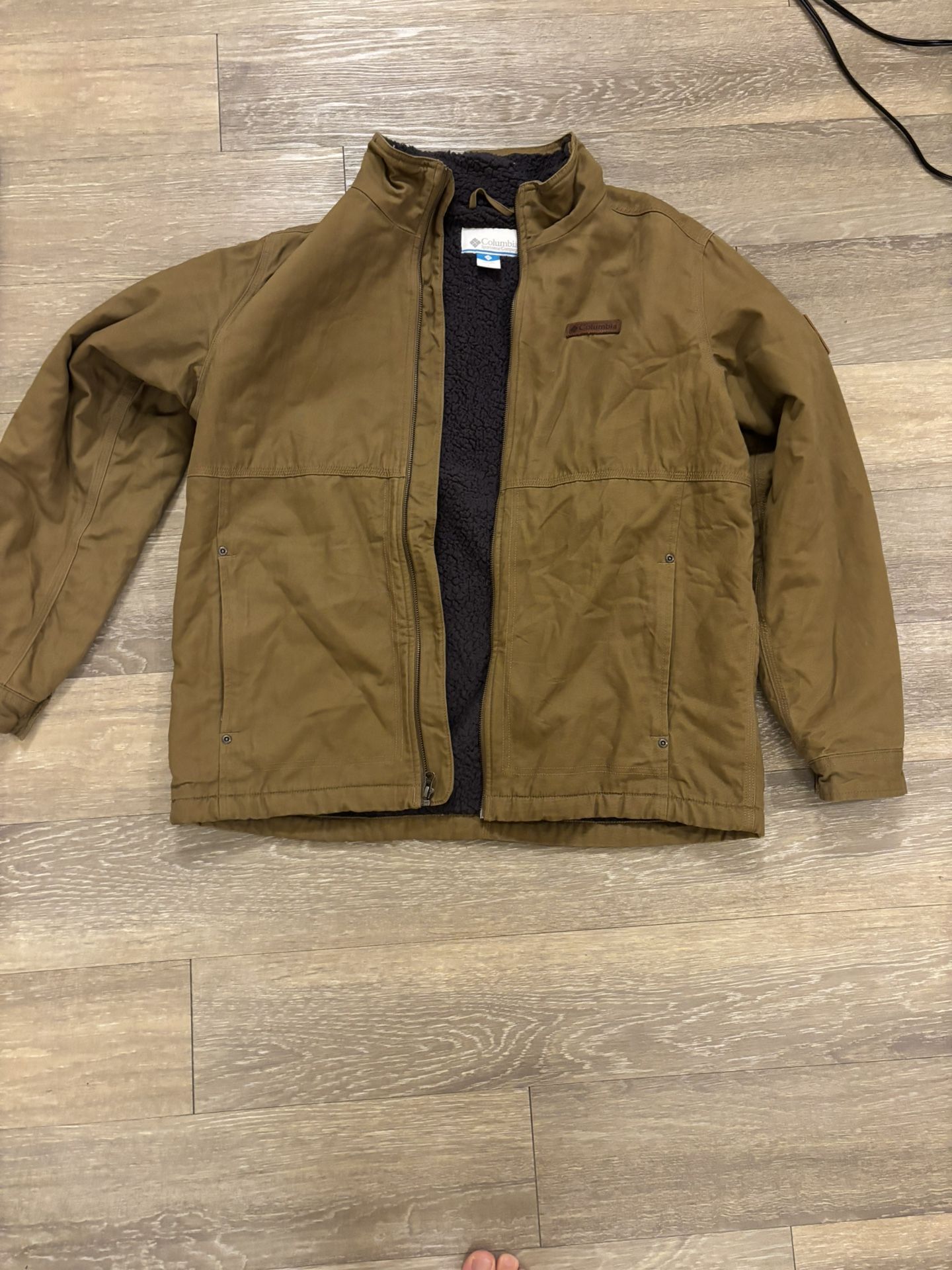 Columbia brown and black Sherpa Jacket