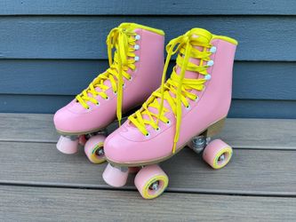PINK Impala Quad Skates - Size 9 - Like New!