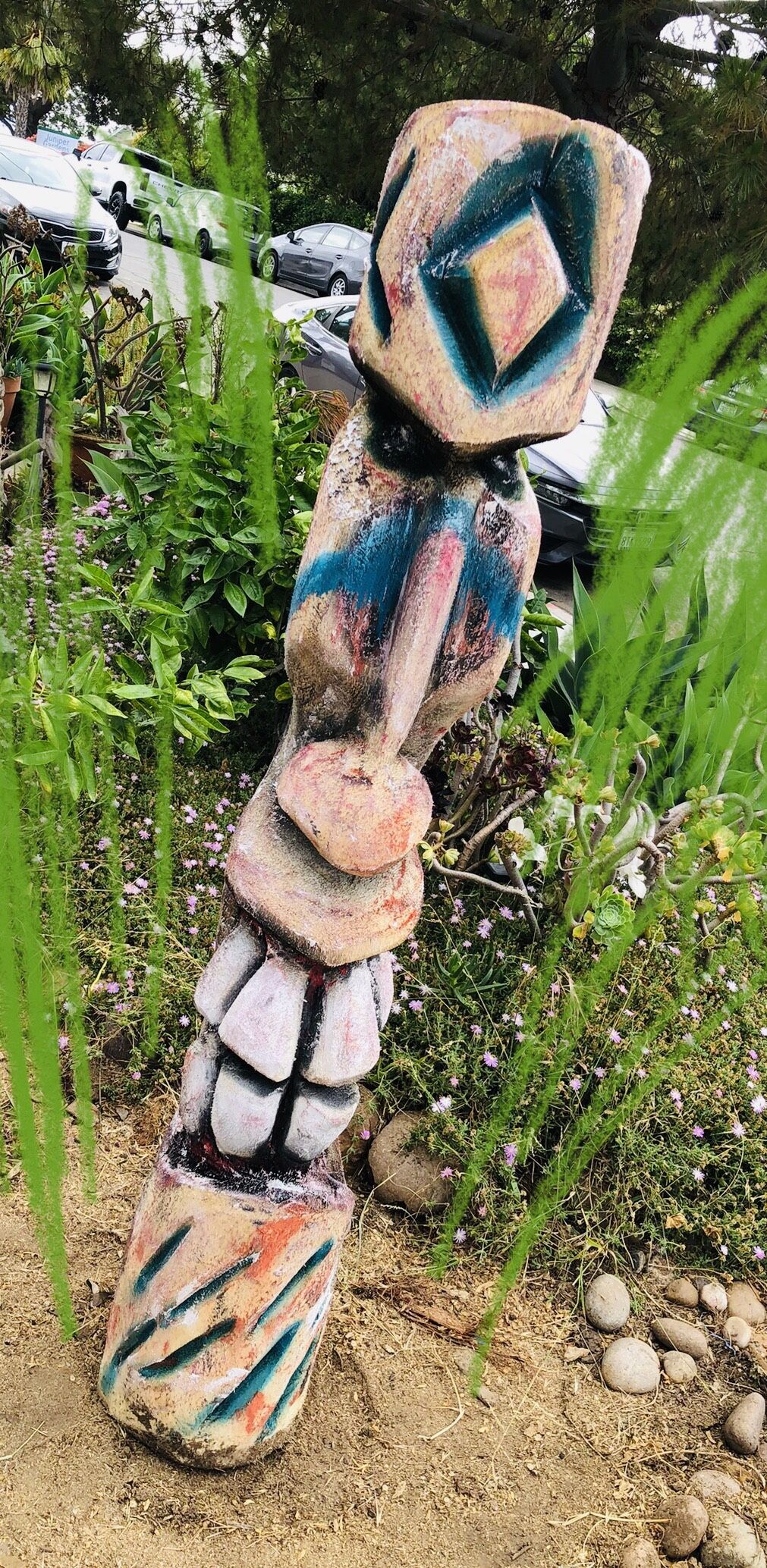 Exotic Hand Carved Tiki