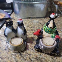 Christmas Candle Holders