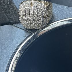 Diamond 10Kt 2.00 ctw Size 10 Mens Ring