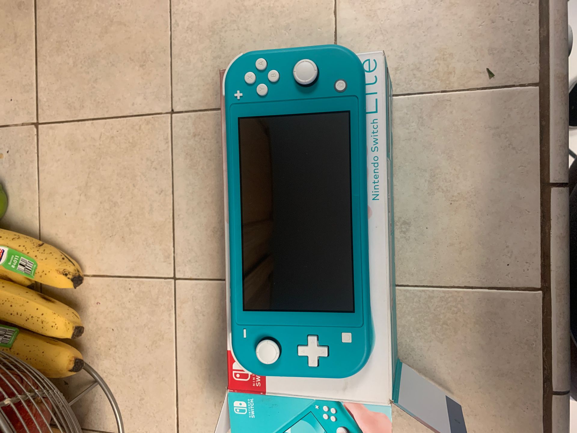 turquoise Nintendo switch lite